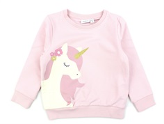 Name It parfait pink unicorn sweatshirt 